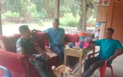 Komsos Babinsa Koramil 03/Sungai Sembilan Ciptakan Situasi Aman dan Kondusif