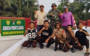 TNI Kodim Dumai Perkuat Akses Warga, Pembangunan Jembatan Armco di Lubuk Gaung Terus Berjalan
