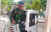 Koramil 01 Dumai Dukung Distribusi Makan Bergizi Gratis di Sekolah