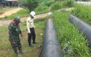 Patroli Gabungan TNI-PHR Jaga Keamanan Objek Vital Nasional di Dumai