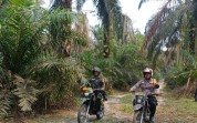 Patroli Karhutla, Babinsa Gurun Panjang Imbau Warga Tak Buka Lahan dengan Membakar