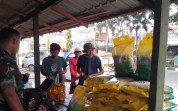 Kodim Dumai Dampingi Distribusi 1,5 Ton Beras BULOG untuk Jaga Stabilitas Harga