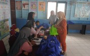 Koramil 02 Bukit Kapur Kawal Program Makanan Bergizi Gratis di Pelintung dan Guntung