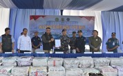 TNI AL Gagalkan Penyelundupan 200 Ton Arang Bakau Ilegal di Perairan Meranti, Nilai Ekonomi Capai Rp4,6 Miliar