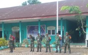 MPLS SMKN 3 Dumai Diwarnai Pelatihan PBB, Koramil 02/Bukit Kapur Bentuk Karakter Generasi Muda