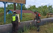 Kodim Dumai dan PHR Gelar Patroli serta Sosialisasi di Jalur Pipa Soekarno Hatta
