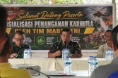 Puluhan Karyawan PT SPRO di Dumai Ikuti Penyuluhan Karhutla dari Tim Mabes TNI