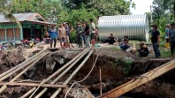 Kodim 0320/Dumai Bangun Dua Jembatan Armco, Tingkatkan Konektivitas Antar Kelurahan