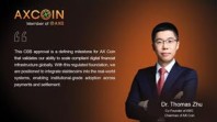 AX Coin, Backed by AXG, Granted First Stablecoin Issuer License by the Central Bank of Bahrain
