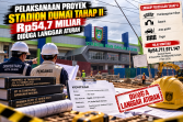 Pelaksanaan Proyek Stadion Dumai Tahap II Rp54,7 Miliar Diduga Langgar Aturan