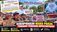 Keberpihakan Wako Paisal Terhadap Pedagang Dipertanyakan