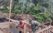 Gotong Royong TNI dan Masyarakat, Pembangunan Jembatan Beton Tanjung Penyembal Berlanjut