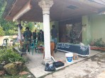 Peduli Veteran, Koramil 01/Dumai Gotong Royong Perbaiki Rumah di Pangkalan Sesai