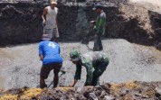 Pembangunan Jembatan Armco di Lubuk Gaung Berlanjut, Dandim: Wujud Nyata Kepedulian TNI untuk Masyarakat
