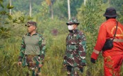 Kebakaran 100 Hektare di Dumai Timur, Dandim 0320 Turun Tangan