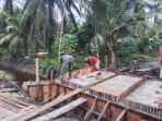 Pembangunan Jembatan Beton Tahap V Terus Berlanjut di Sungai Sembilan