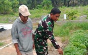 Koramil 01/Dumai Intensifkan Patroli Jalur Pipa Minyak, Ajak Warga Jaga Aset Negara
