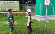 Babinsa Koramil 03 Sungai Sembilan Intensifkan Patroli Objek Vital Perusahaan
