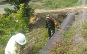 Patroli Terpadu TNI-SKK Migas Sisir Jalur Pipa Minyak di Bukit Kapur, Keamanan Tetap Kondusif