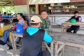Antisipasi Gangguan Keamanan, Babinsa Pantau Fasilitas PT PGN di Lubuk Gaung