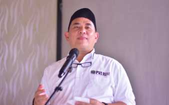 Zulmansyah Minta Anggota PWI Riau Segera Aktifkan KTA Mati