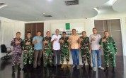 Tim Penyuluh Mabes TNI Audiensi ke PT Maridan, Bahas Pencegahan Karhutla di Dumai