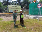 Jaga Keamanan Fasilitas Vital, Babinsa Koramil 03/Sungai Sembilan Patroli PT SDO