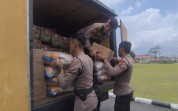 Peduli Bencana di Sumbar, Polda Riau Kirimkan Bantuan Logistik