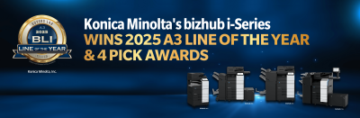 Konica Minolta wins 2025 A3 Line of the Year Award and four Pick Awards from Keypoint Intelligence