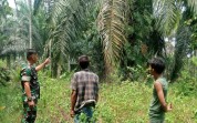 Sigap Cegah Karhutla, Babinsa Sasar Lahan Rawan di Kampung Baru