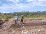 Patroli Karhutla Koramil 03/Sungai Sembilan Pastikan Lahan Gambut Bebas Titik Api