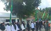 69 Siswa SMAN 3 Dumai Ikuti Pelatihan PBB di Koramil 02/Bukit Kapur