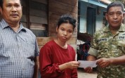 Kodim 0320/Dumai Salurkan Santunan untuk Anak Yatim dan Piatu di Rimba Sekampung
