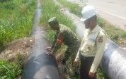 Patroli SKK Migas Kodim 0320/Dumai Bersama PHR Jaga Keamanan Objek Vital Nasional di Sungai Sembilan