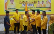Edwar Randa Terpilih Pimpin Golkar Dumai, Target Tujuh Kursi DPRD