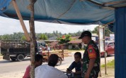 Patroli Gabungan Koramil 02/Bukit Kapur dan PHR Perkuat Pengamanan Jalur Pipa Minyak di Dumai