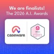 Caseware Named as Finalist in Three Categories at the 2026 A.I. Awards