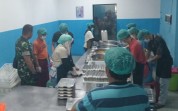 Dukung Program Gizi Nasional, Babinsa Dumai Kawal Distribusi Makanan Bergizi Gratis