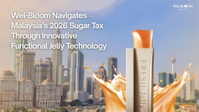 Wel-Bloom Navigates Malaysia’s 2026 Sugar Tax Through Innovative Functional Jelly Technology