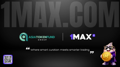 AsiaTokenFund Group Partners with 1MAX.com to Launch Curated Crypto Trading Platform