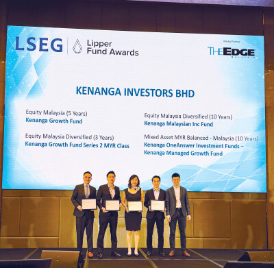 Kenanga Investors Awarded at LSEG Lipper Fund Awards 2026