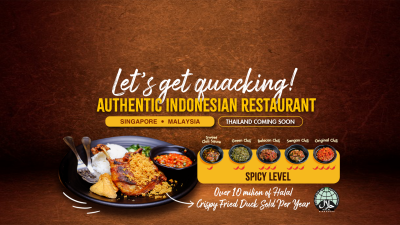 Bebek Goreng Pak Ndut Opens 4th Singapore Outlet Amid Aggressive Regional Push