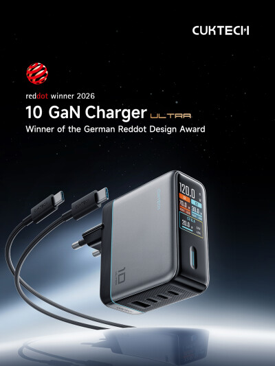 CUKTECH Perkenalkan 10 Ultra Charger, Hadirkan Pengalaman Charging Generasi Baru yang Lebih Cerdas