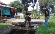 Patroli Karhutla di Lahan Gambut, Babinsa Buluh Kasap Ajak Warga Jaga Lingkungan
