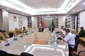 Bahas Kondisi Fiskal dan HPN-Porwanas, PWI Riau Temui Plt Gubri SF Hariyanto
