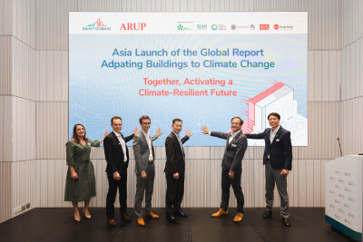 Arup and Saint-Gobain launch global report on adapting buildings to climate change in Hong Kong