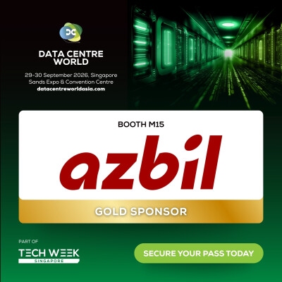 Azbil to Showcase Building Automation Solutions as a Gold Sponsor at Data Centre World Asia 2026