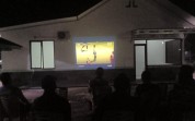 Nobar Piala Dunia di Lapangan Koramil 02/BK, TNI dan Masyarakat Perkuat Kebersamaan