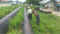 Cegah Gangguan Aset Vital, Babinsa dan Security PHR Patroli Jalur Pipa Bagan Besar-Bukit Kapur