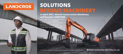 Hitachi Construction Machinery Meluncurkan Kampanye Merek Global Terbaru Menjelang Perubahan Nama Perusahaan dan Merek Menjadi 